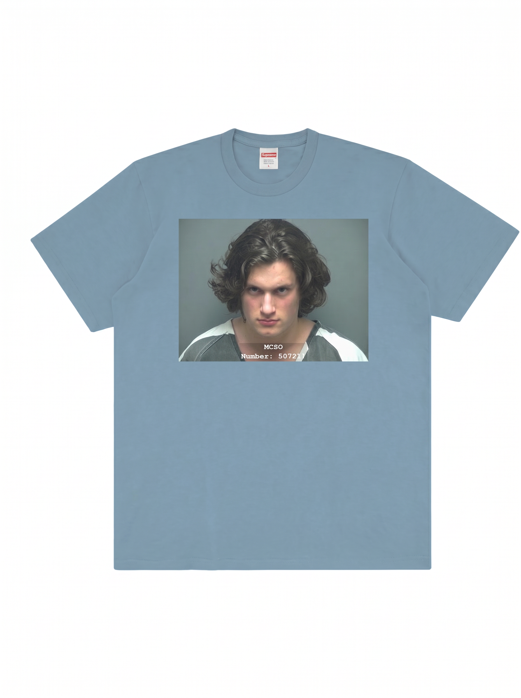 CG9K/Cashgrabber Tee in Dusty Blue